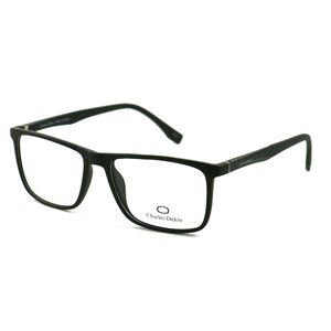 Charles Delon Rectangle Style Matte Black Frame